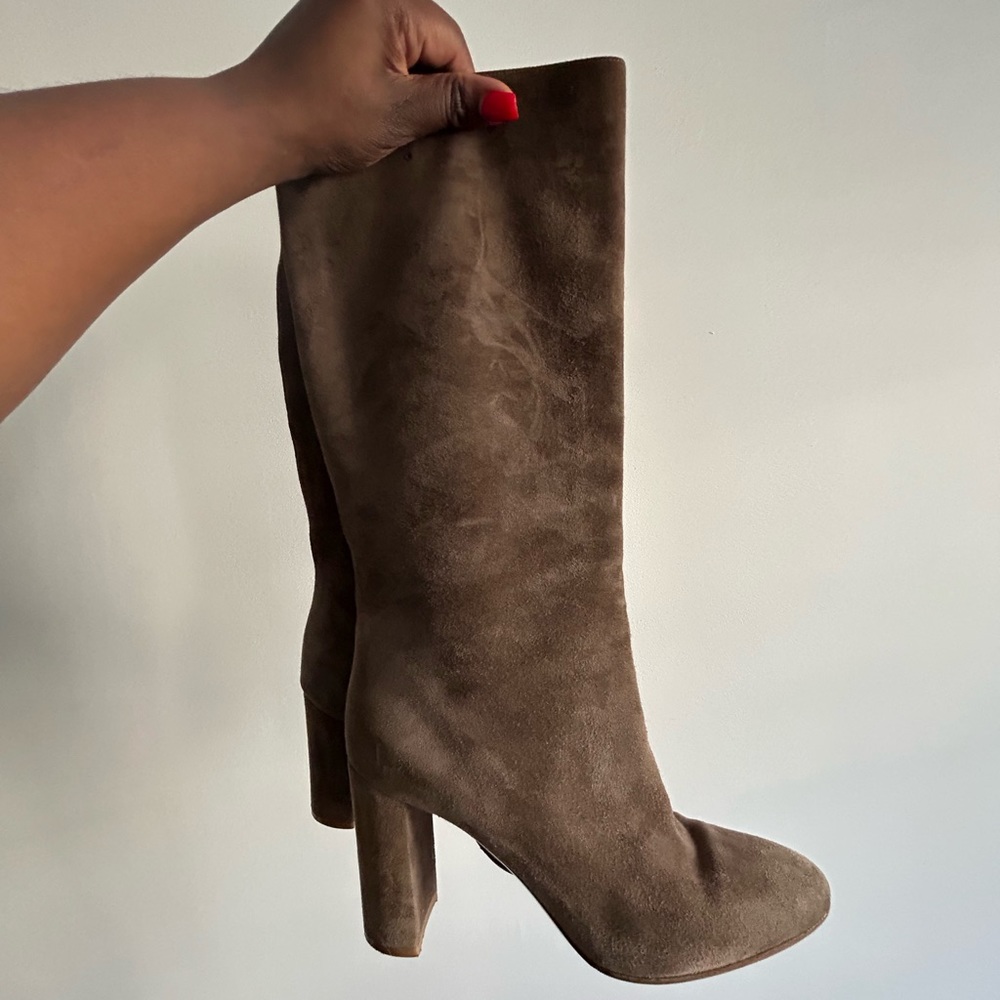 Gianvito Rossi suede boots